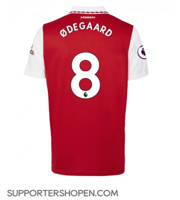 Arsenal Martin Odegaard #8 Hemma Matchtröja 2022-23 Kortärmad
